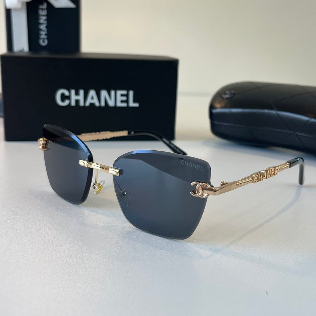 Chanel Square Blue Lens Sunglasses for Men & Women - 431549 - detail image 3