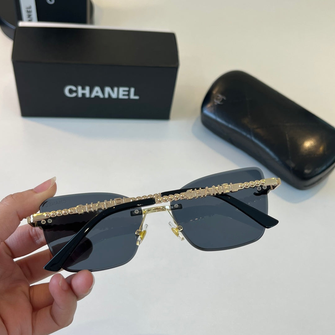 Chanel Square Blue Lens Sunglasses for Men & Women - 493563 - detail image 8