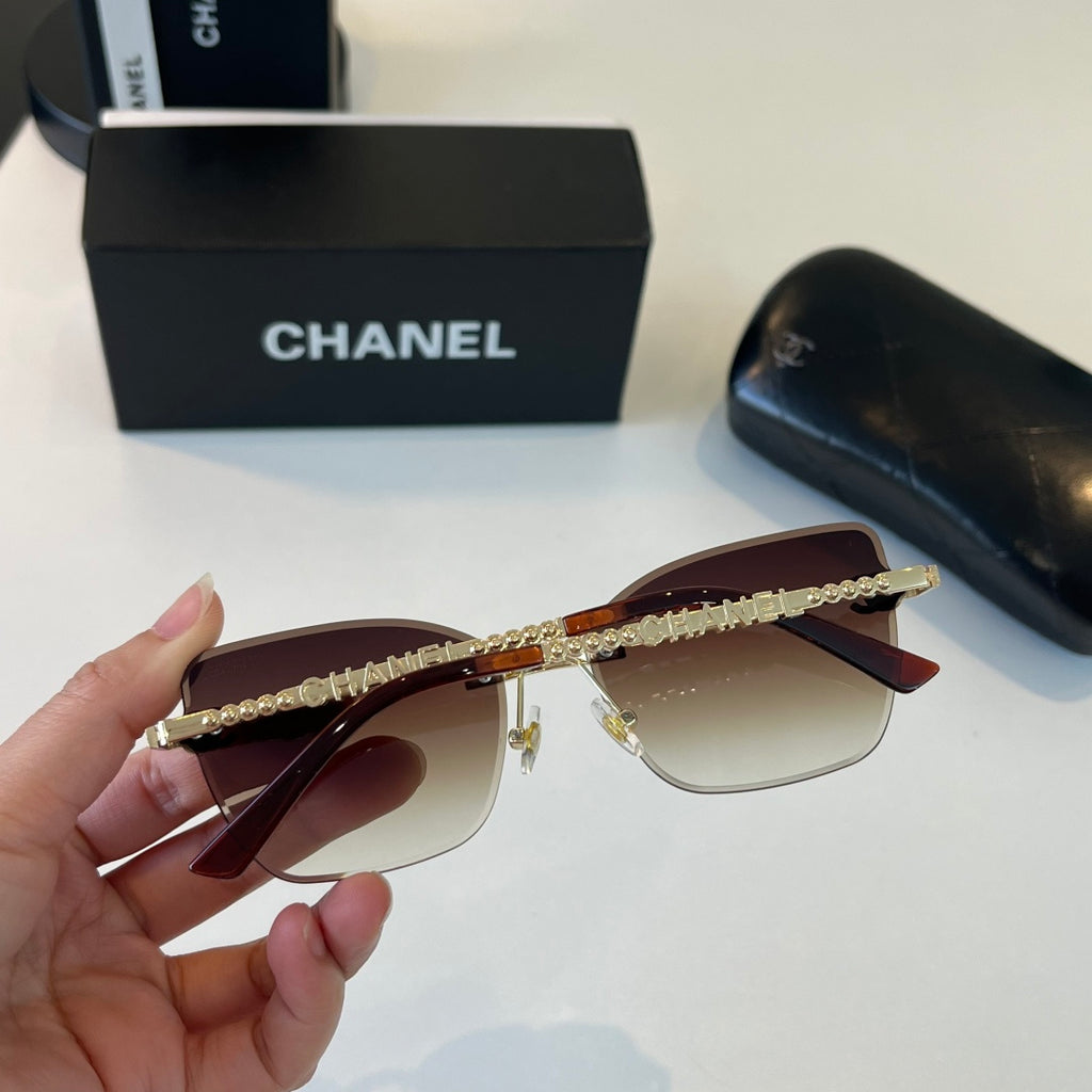 Chanel Square Silver Lens Sunglasses for Men & Women - 493564 - detail image 8