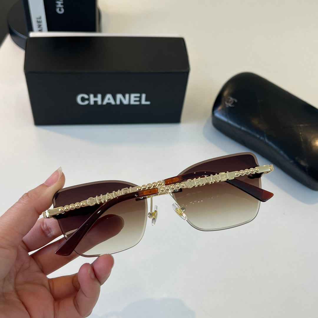 Chanel Square Silver Lens Sunglasses for Men & Women - 493564 - detail image 8
