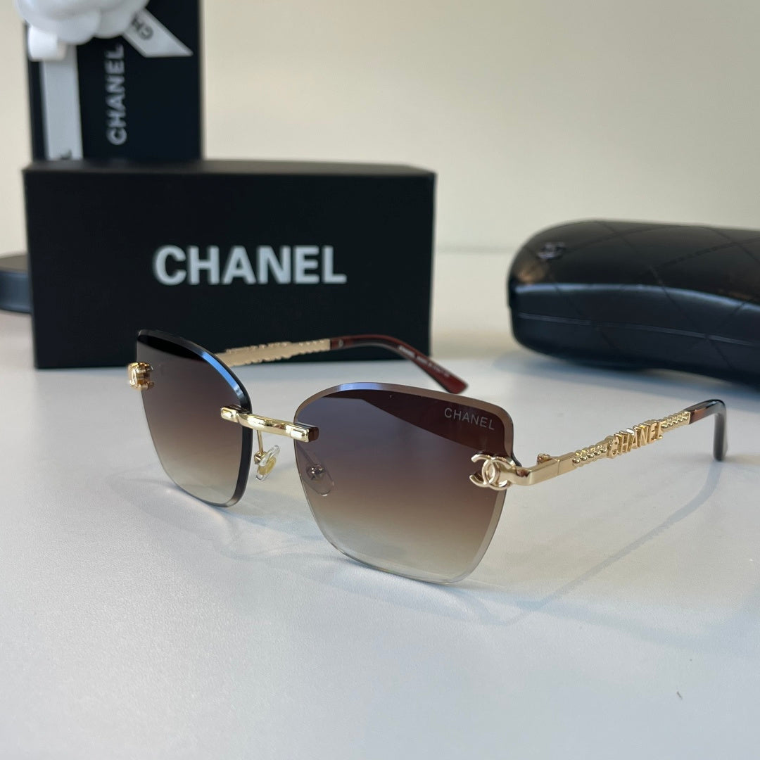 Chanel Square Silver Lens Sunglasses for Men & Women - 493564 - detail image 3