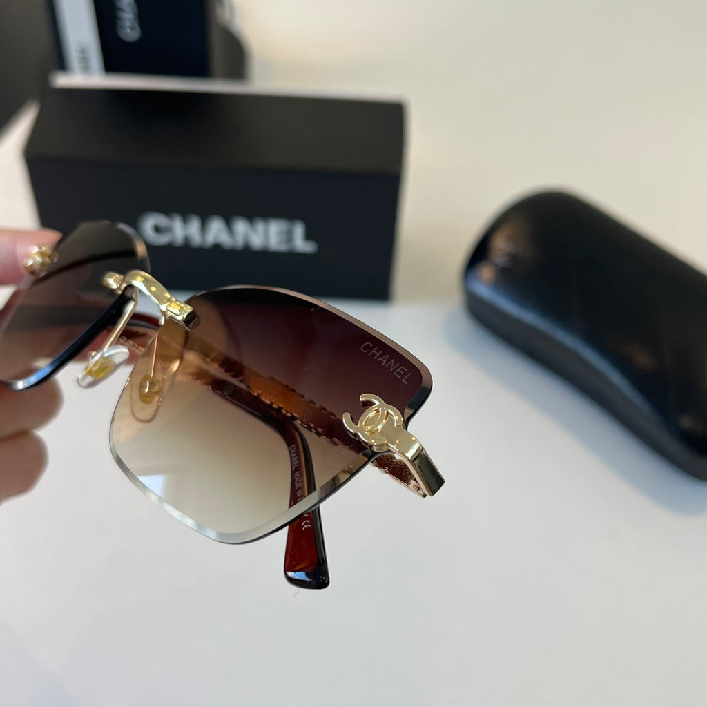Chanel Square Silver Lens Sunglasses for Men & Women - 493564 - detail image 6