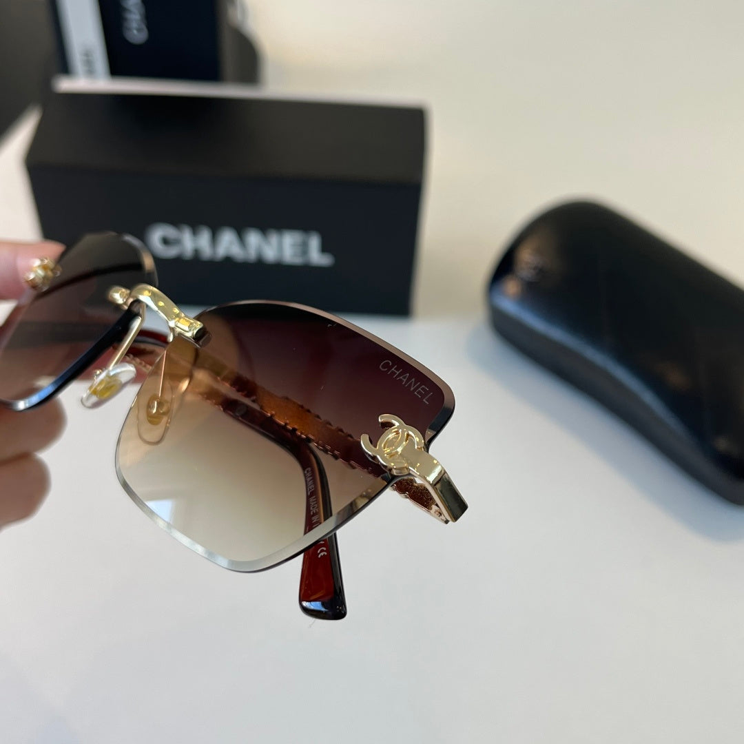 Chanel Square Silver Lens Sunglasses for Men & Women - 493564 - detail image 6