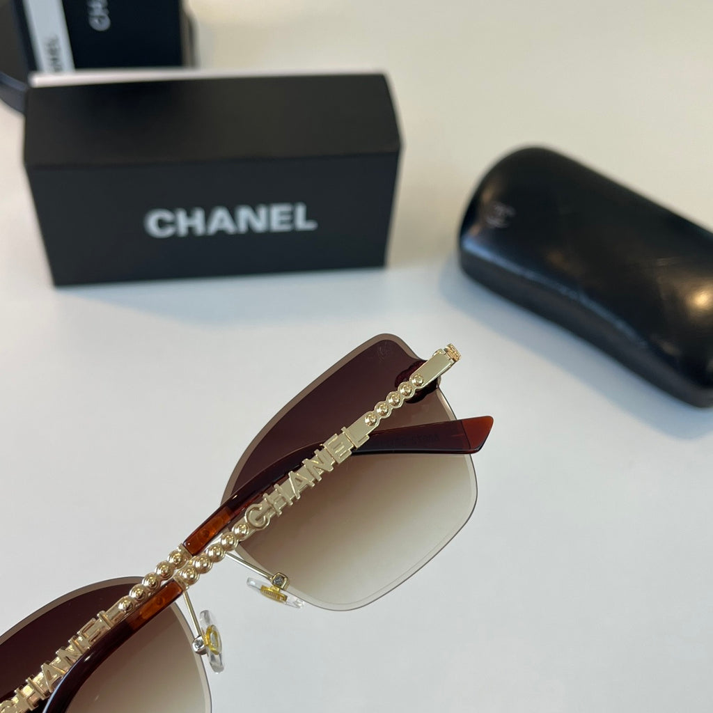 Chanel Square Silver Lens Sunglasses for Men & Women - 493564 - detail image 7