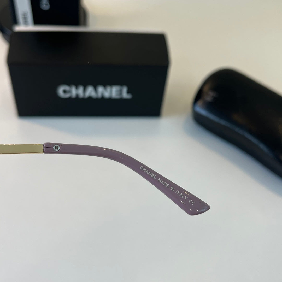 Chanel Square Gold Lens Sunglasses for Men & Women - 431551 - detail image 10