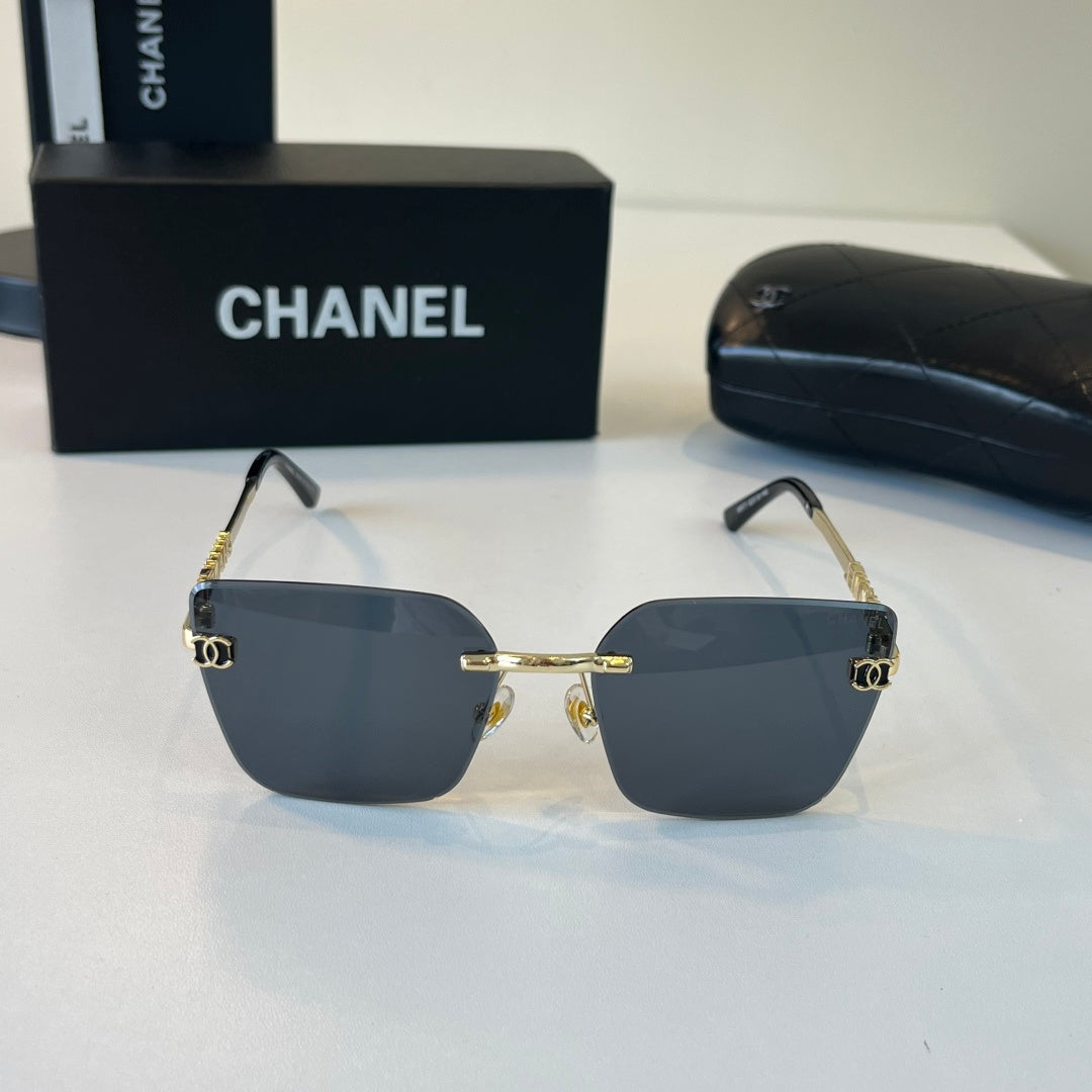 Chanel Square Silver Lens Sunglasses for Men & Women - 493565 - detail image 2