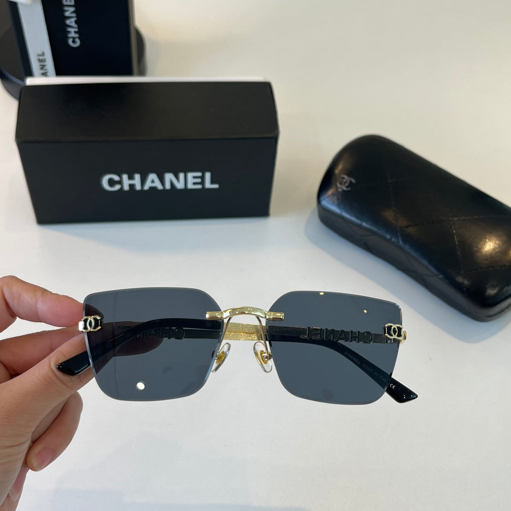 Chanel Square Silver Lens Sunglasses for Men & Women - 493565 - detail image 5
