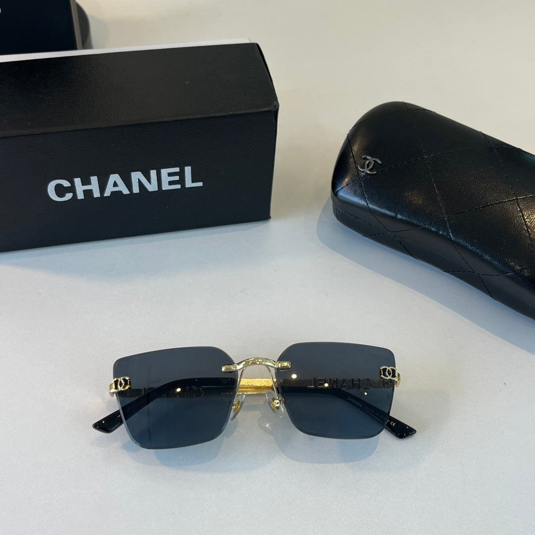 Chanel Square Silver Lens Sunglasses for Men & Women - 493565 - detail image 4