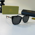 Burberry Folding Fashion Black Lens Sunglasses for Men & Women - 399068