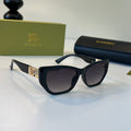 Burberry Folding Fashion Black Lens Sunglasses for Men & Women - 487435