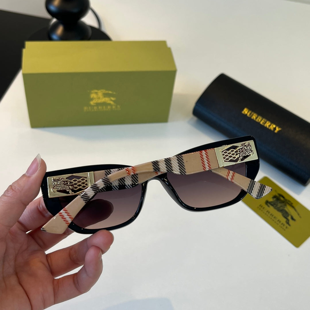 Burberry Folding Fashion Black Lens Sunglasses for Men & Women - detail image 8