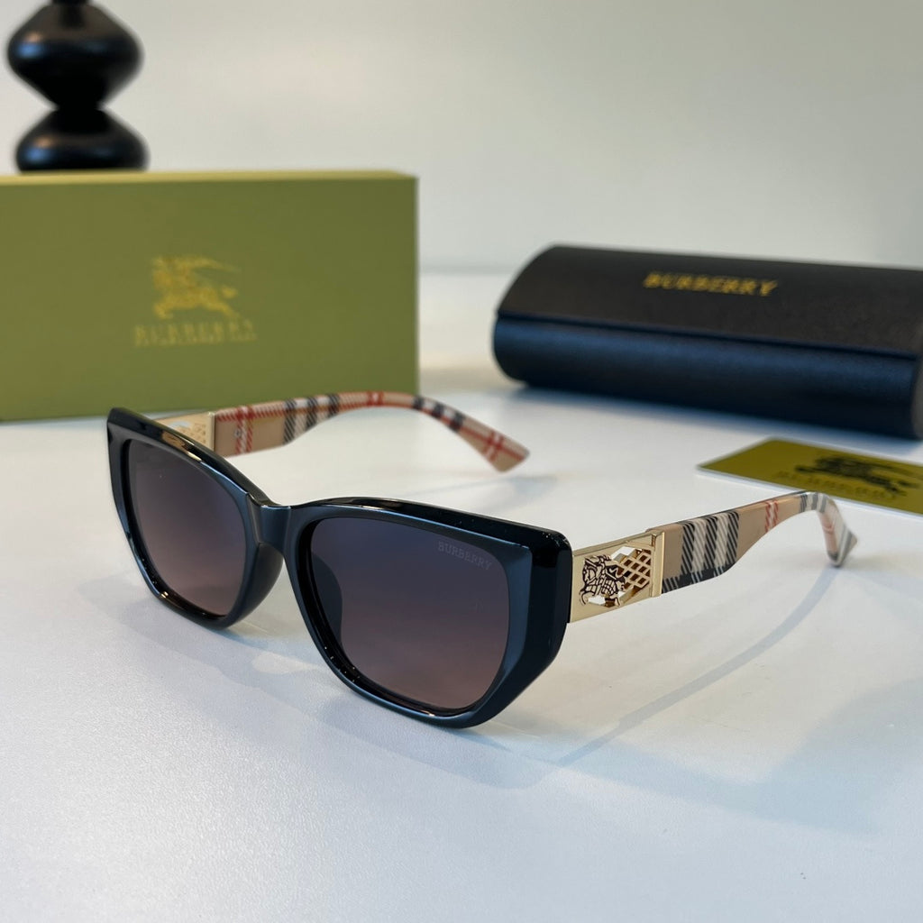 Burberry Folding Fashion Black Lens Sunglasses for Men & Women - 399076 - detail image 3
