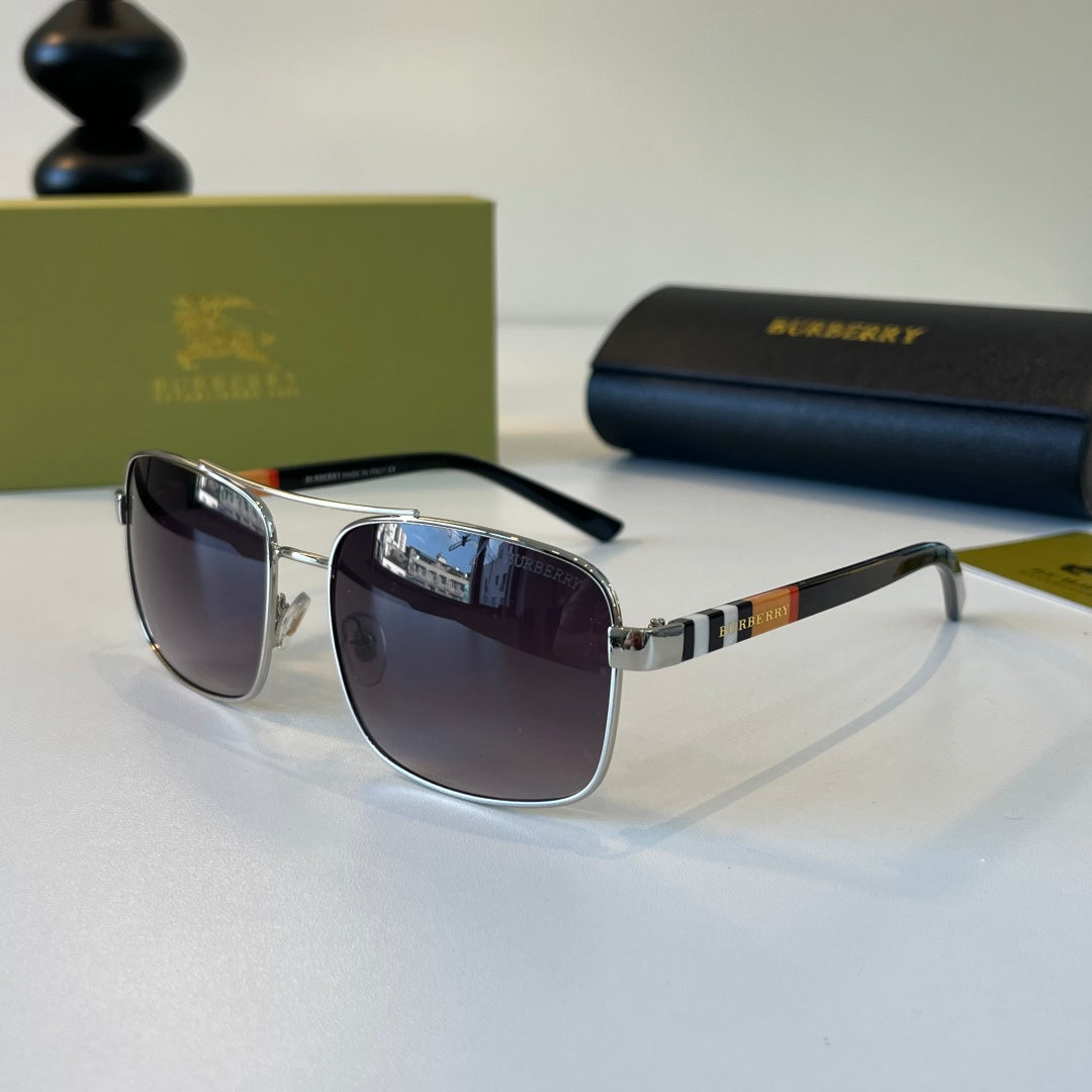 Burberry Fashion Silver Lens Sunglasses for Men & Women - 399081 - detail image 3