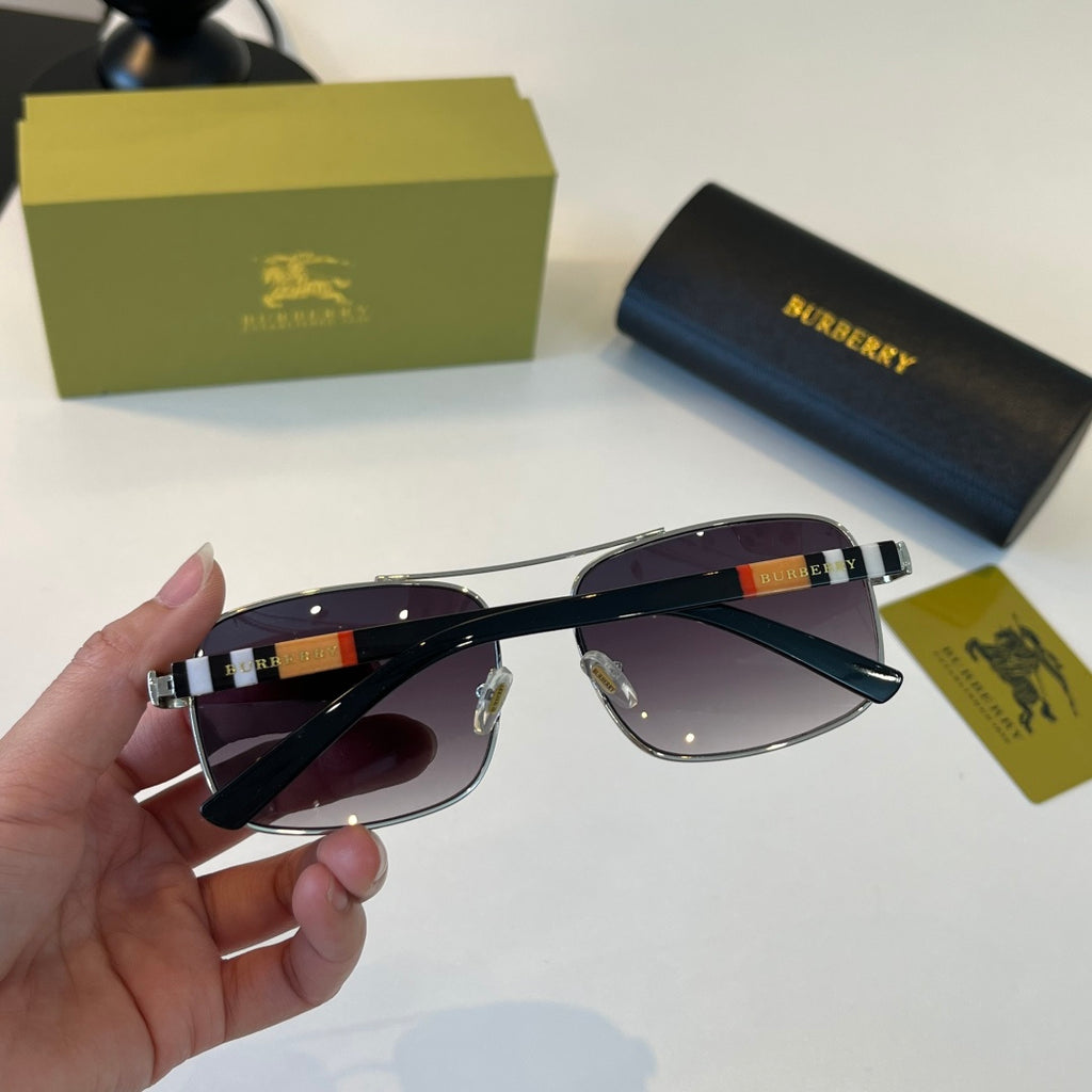 Burberry Fashion Silver Lens Sunglasses for Men & Women - 399081 - detail image 7