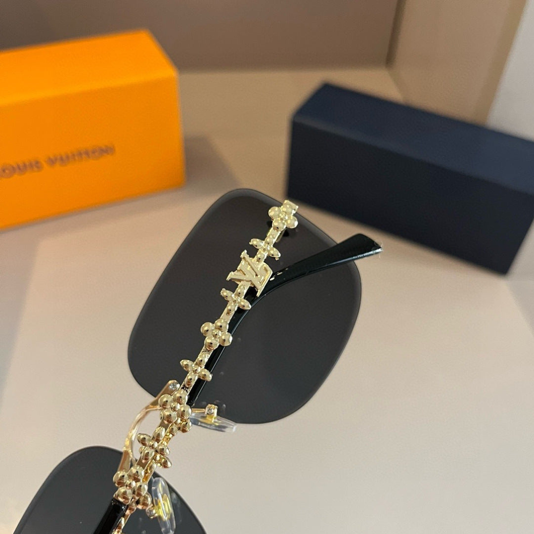 Louis Vuitton Fashion Gold Lens Sunglasses for Men & Women - 464785 - detail image 6