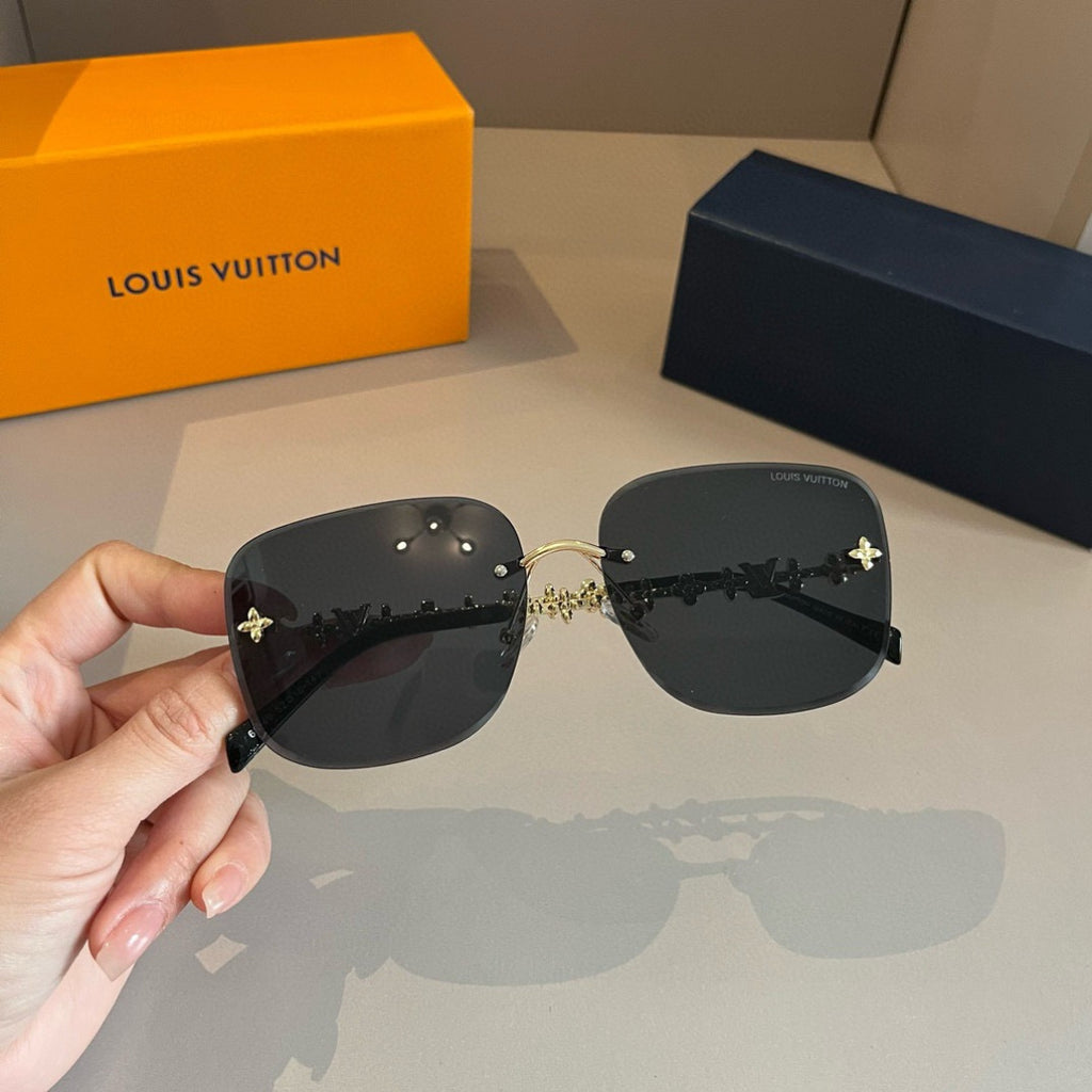 Louis Vuitton Fashion Gold Lens Sunglasses for Men & Women - 464785 - detail image 2