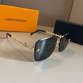 Louis Vuitton Fashion Gold Lens Sunglasses for Men & Women - 464785