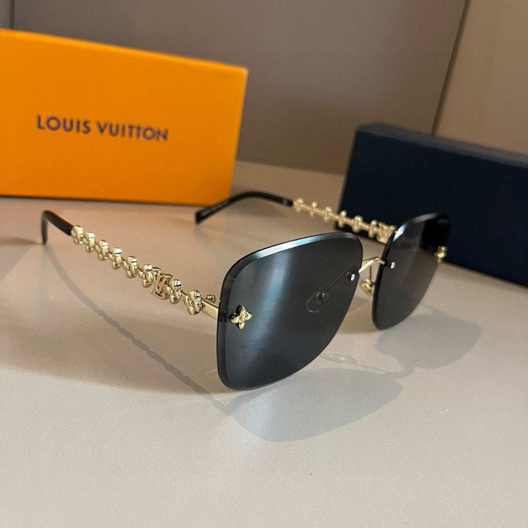 Louis Vuitton Fashion Gold Lens Sunglasses for Men & Women - 464785