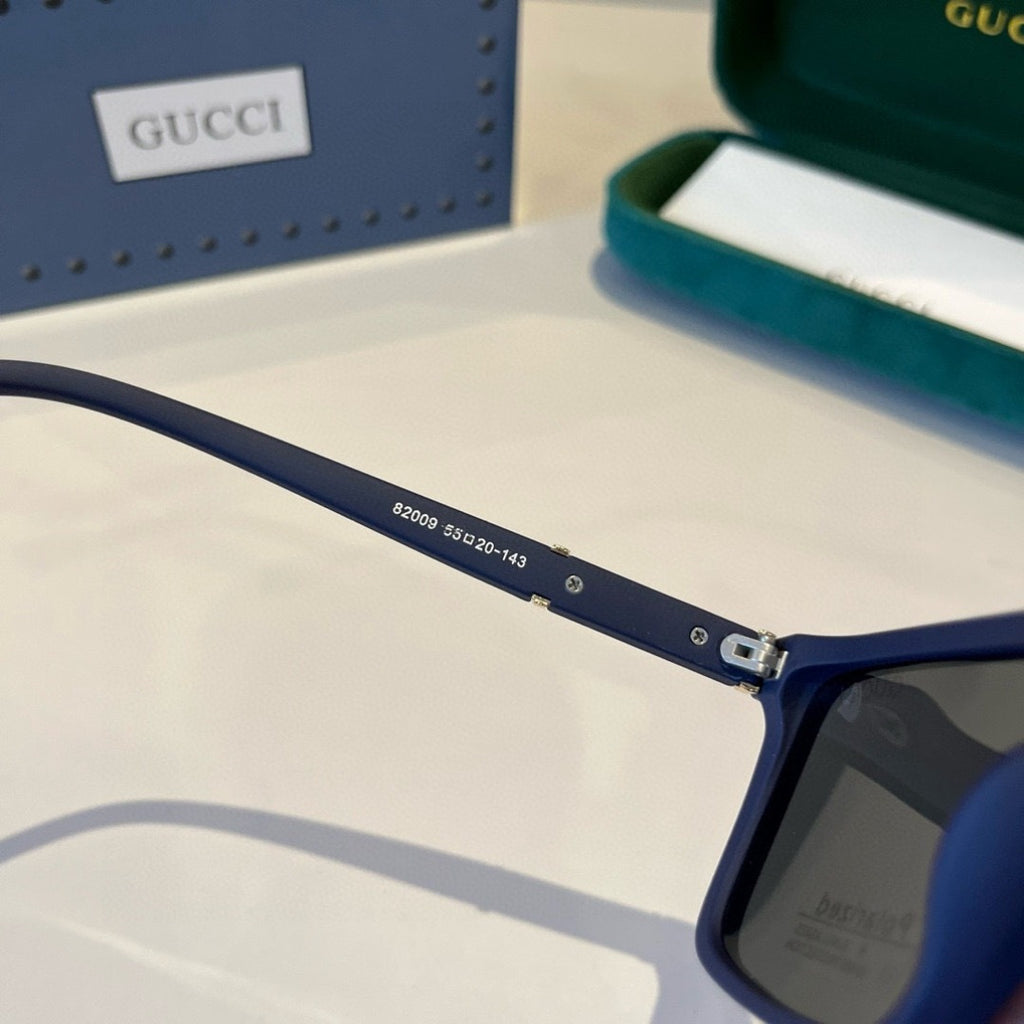 Gucci Metal Aviator Black Lens Sunglasses for Men & Women - 464973 - detail image 6