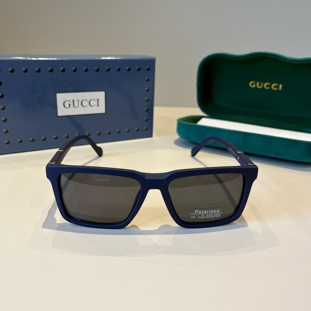 Gucci Metal Aviator Black Lens Sunglasses for Men & Women - 464973 - detail image 2