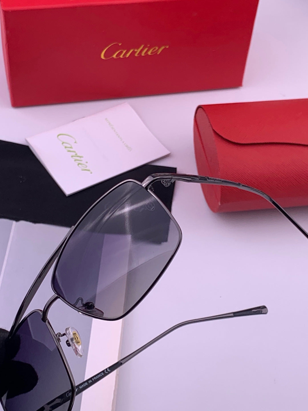 Cartier CK8100 Polarized Fashion Gold Lens Sunglasses for Men & Women - 416007 - detail image 3