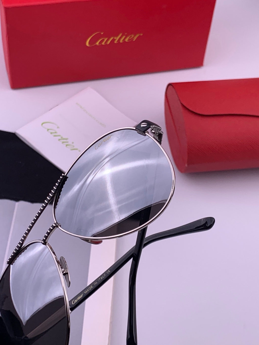 Cartier CK1080 Polarized Fashion Gold Lens Sunglasses for Men & Women - 416010 - detail image 4
