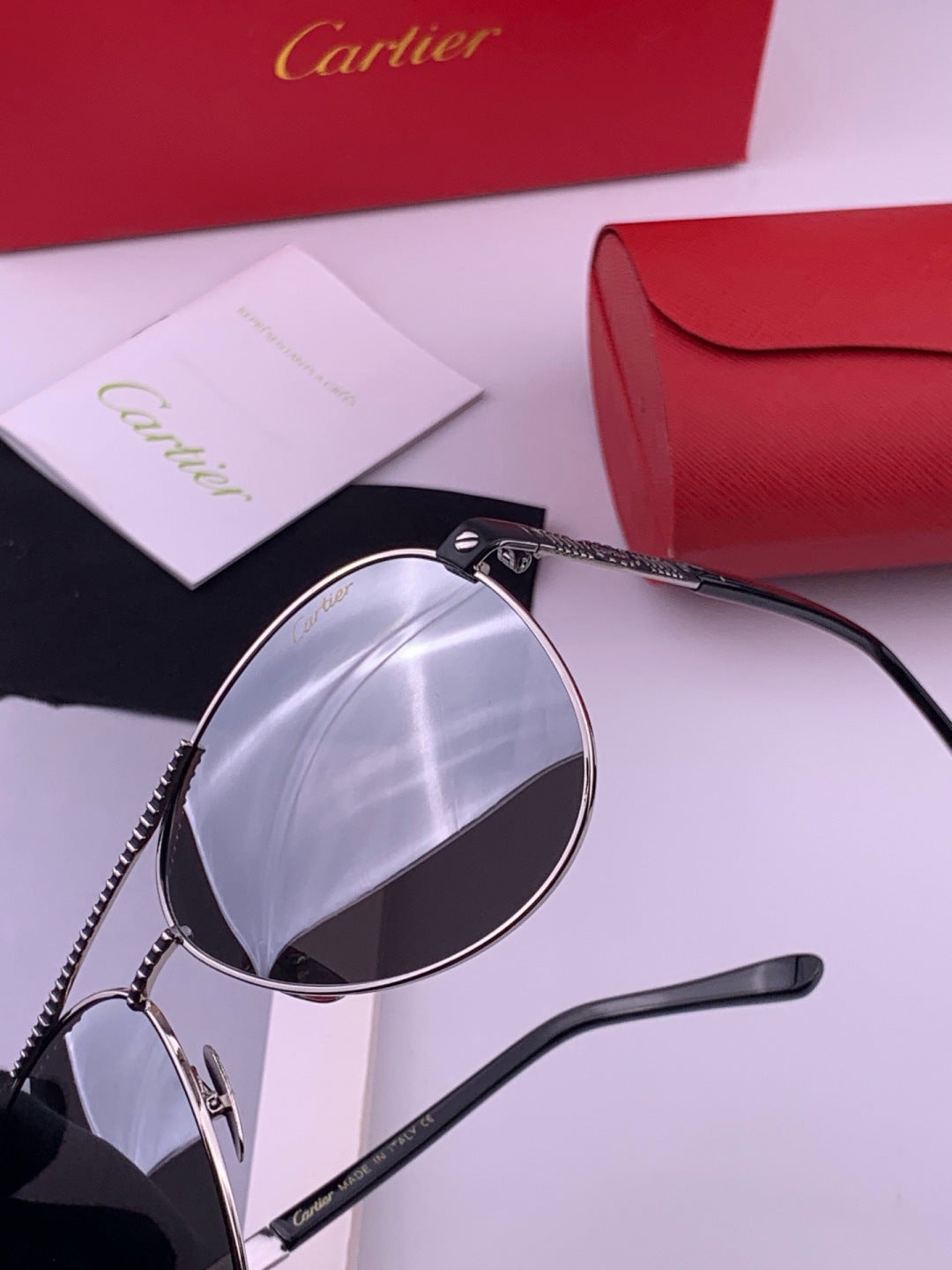 Cartier CK1080 Polarized Fashion Gold Lens Sunglasses for Men & Women - 416010 - detail image 3