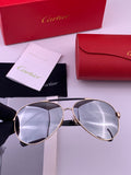 Cartier CK2424 Polarized Fashion Brown Lens Sunglasses for Men & Women