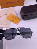 Louis Vuitton L91756 Aviator Black Lens Sunglasses for Men & Women - 431208
