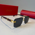 Cartier Lightweight Metal Rimless Silver Lens Sunglasses for Men & Wo - 465759