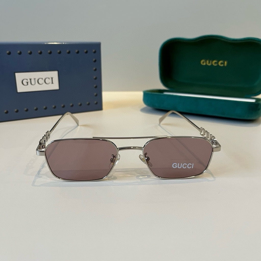 Gucci Fashion Silver Lens Sunglasses for Men & Women - 464967 - detail image 2