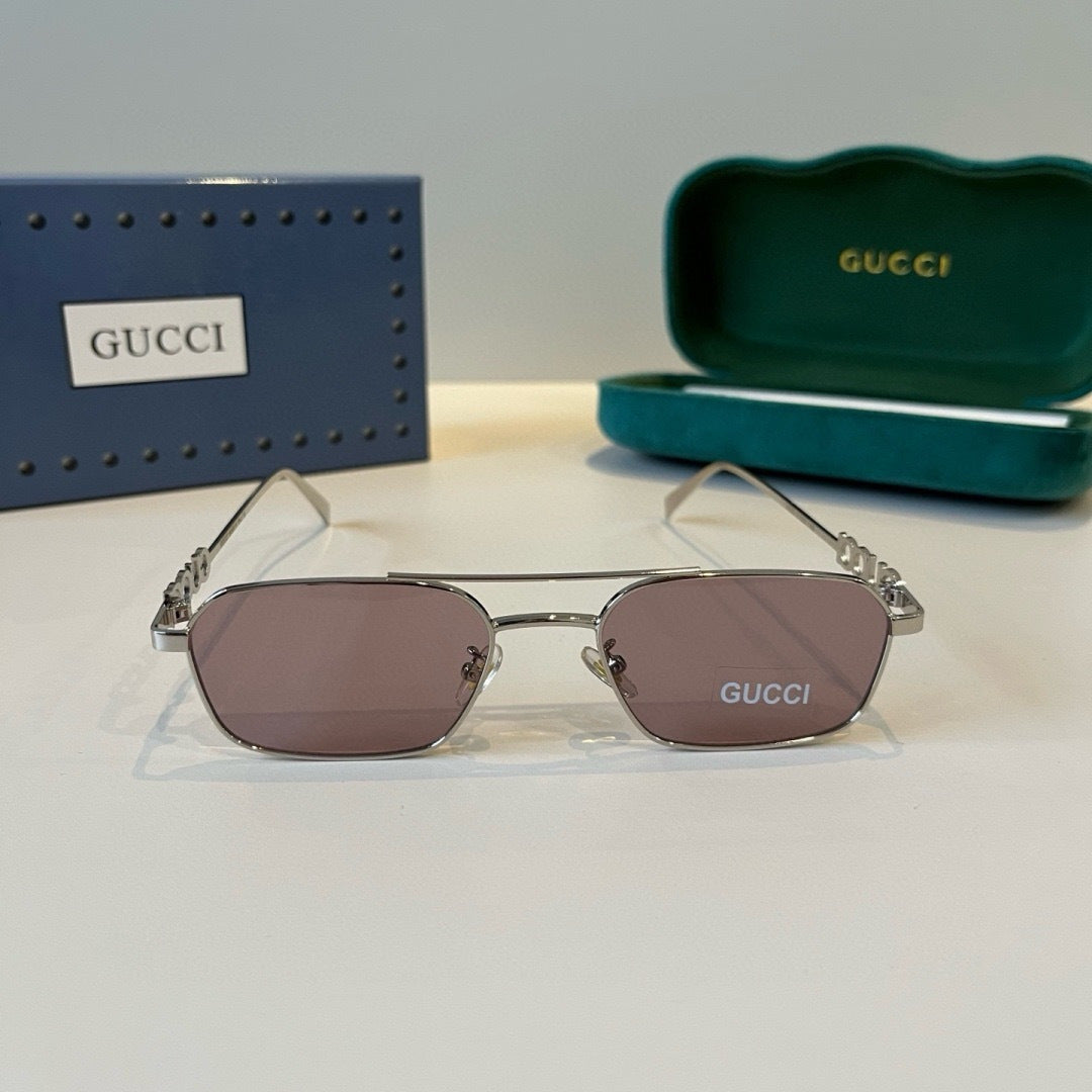 Gucci Fashion Silver Lens Sunglasses for Men & Women - 464967 - detail image 2