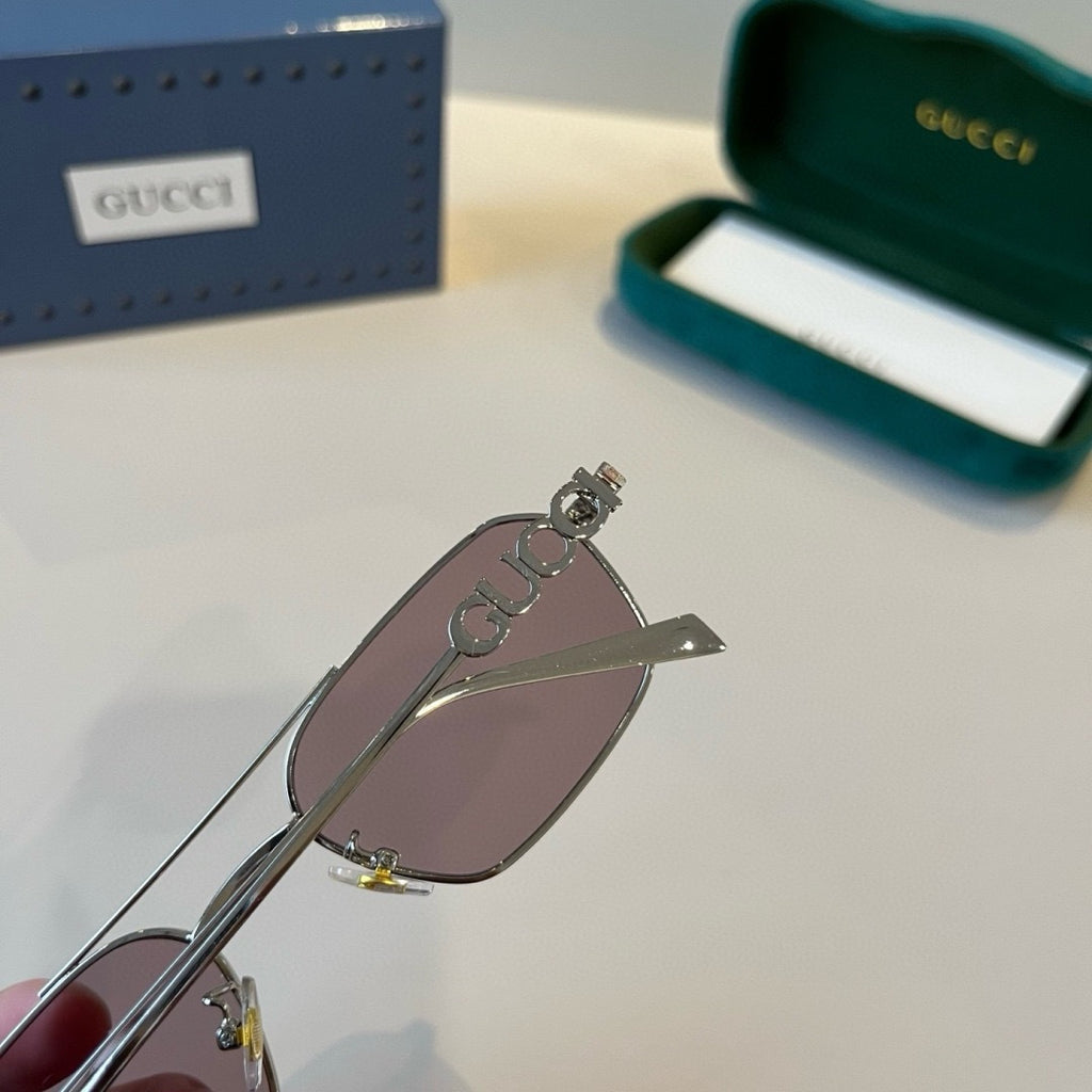 Gucci Fashion Silver Lens Sunglasses for Men & Women - 464967 - detail image 7