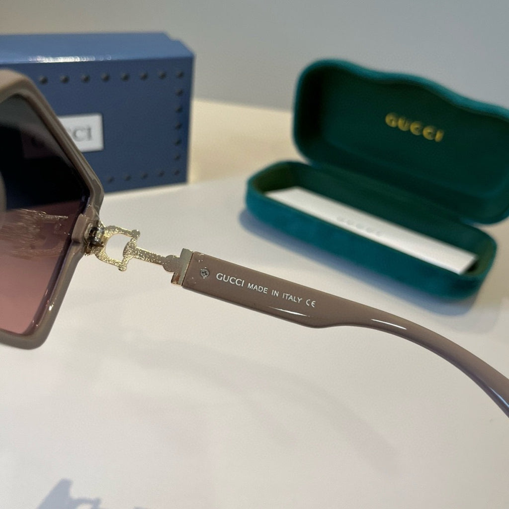 Gucci Fashion Red Lens Sunglasses for Men & Women - 464969 - detail image 5