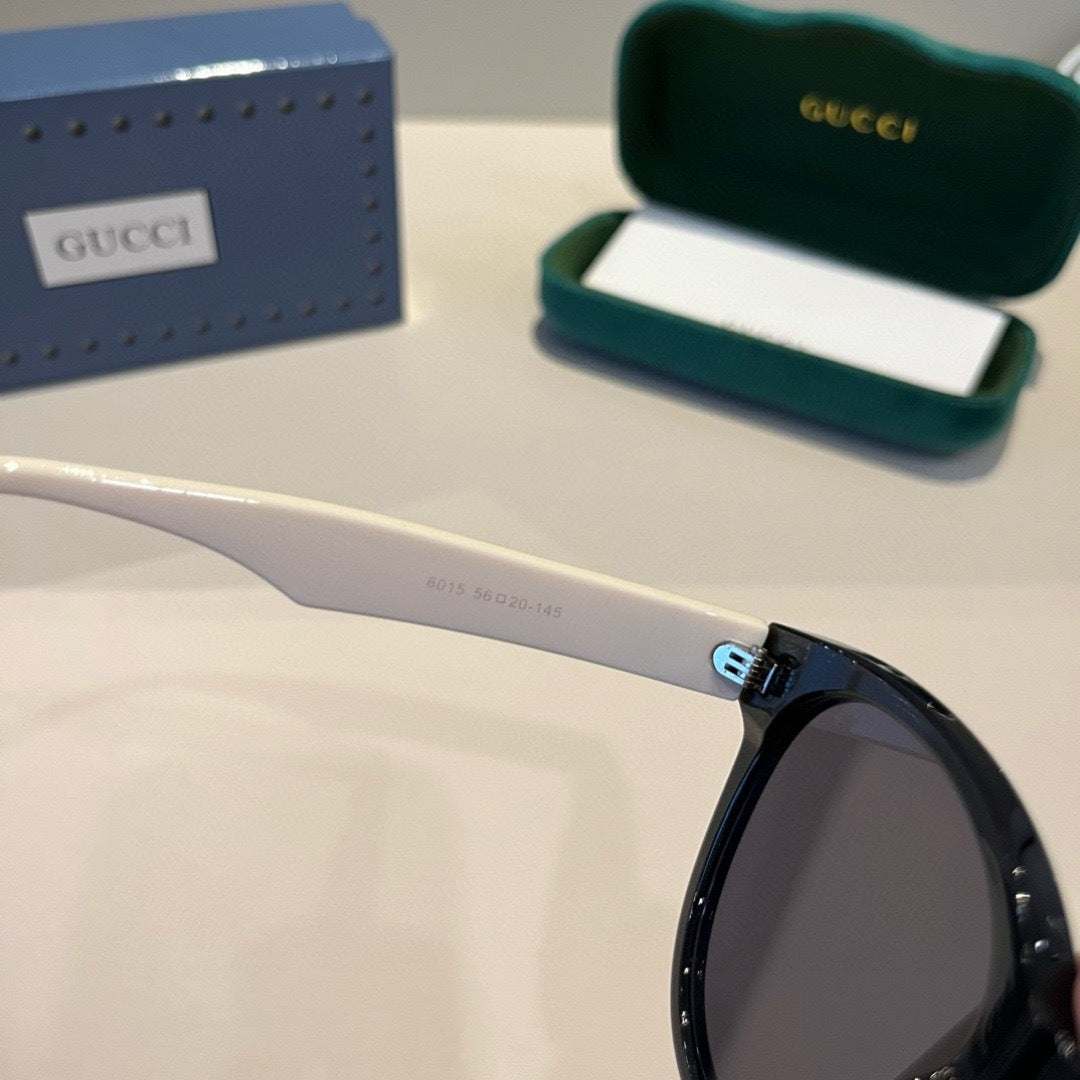 Gucci Oversized Black Lens Sunglasses for Women - 464970 - detail image 9