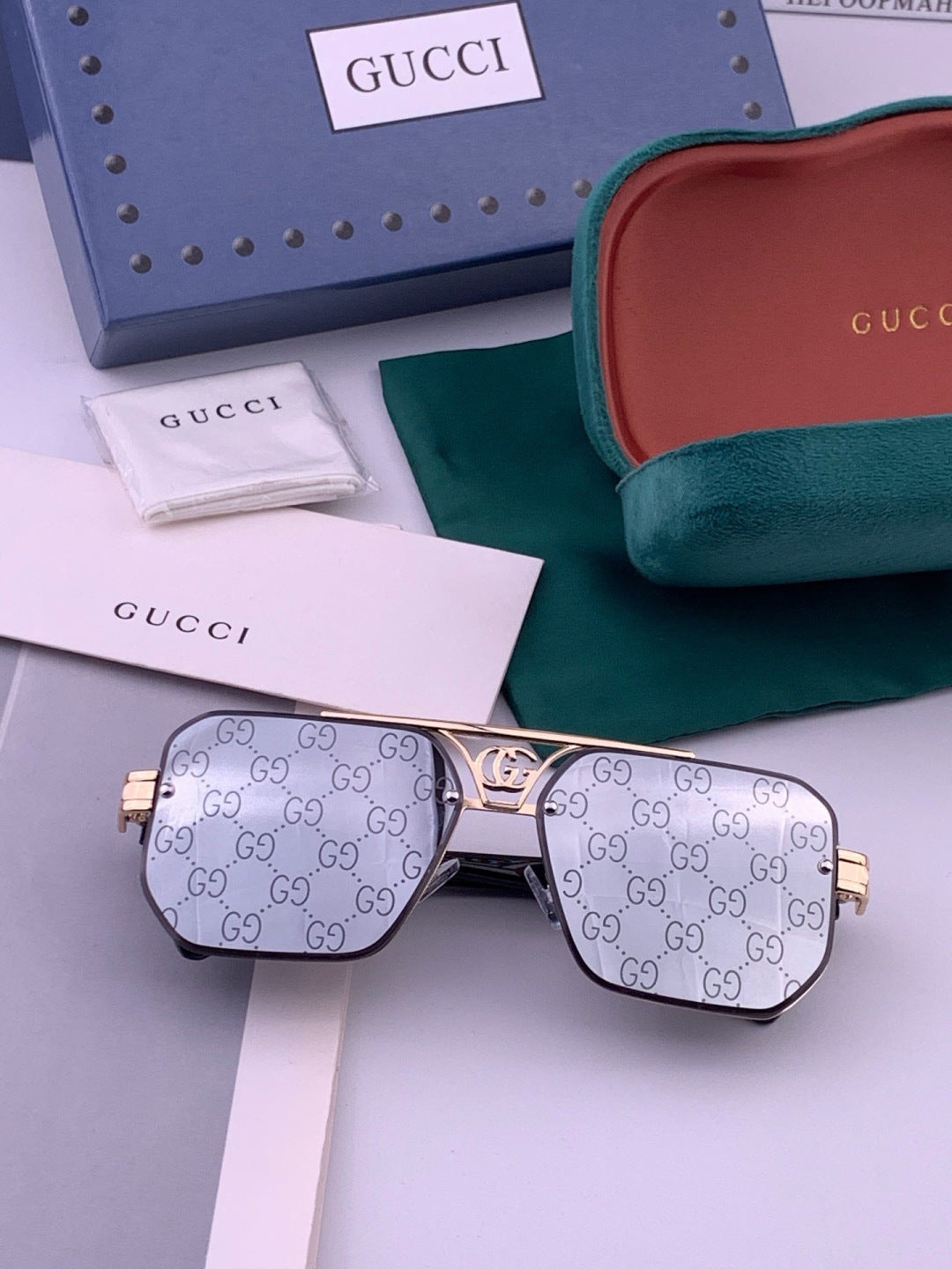 Gucci G21746 Aviator Black Lens Sunglasses for Men & Women - 431443 - detail image 7