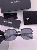 Chanel CH67000 Fashion Black Lens Sunglasses for Men & Women - 431617