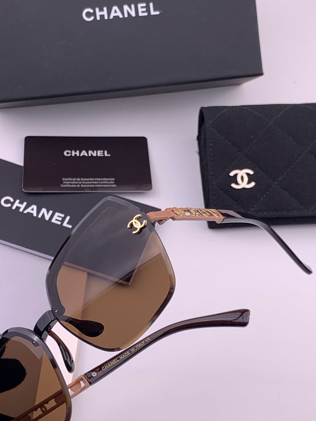 Chanel CH67000 Fashion Black Lens Sunglasses for Men & Women - 431618 - detail image 2