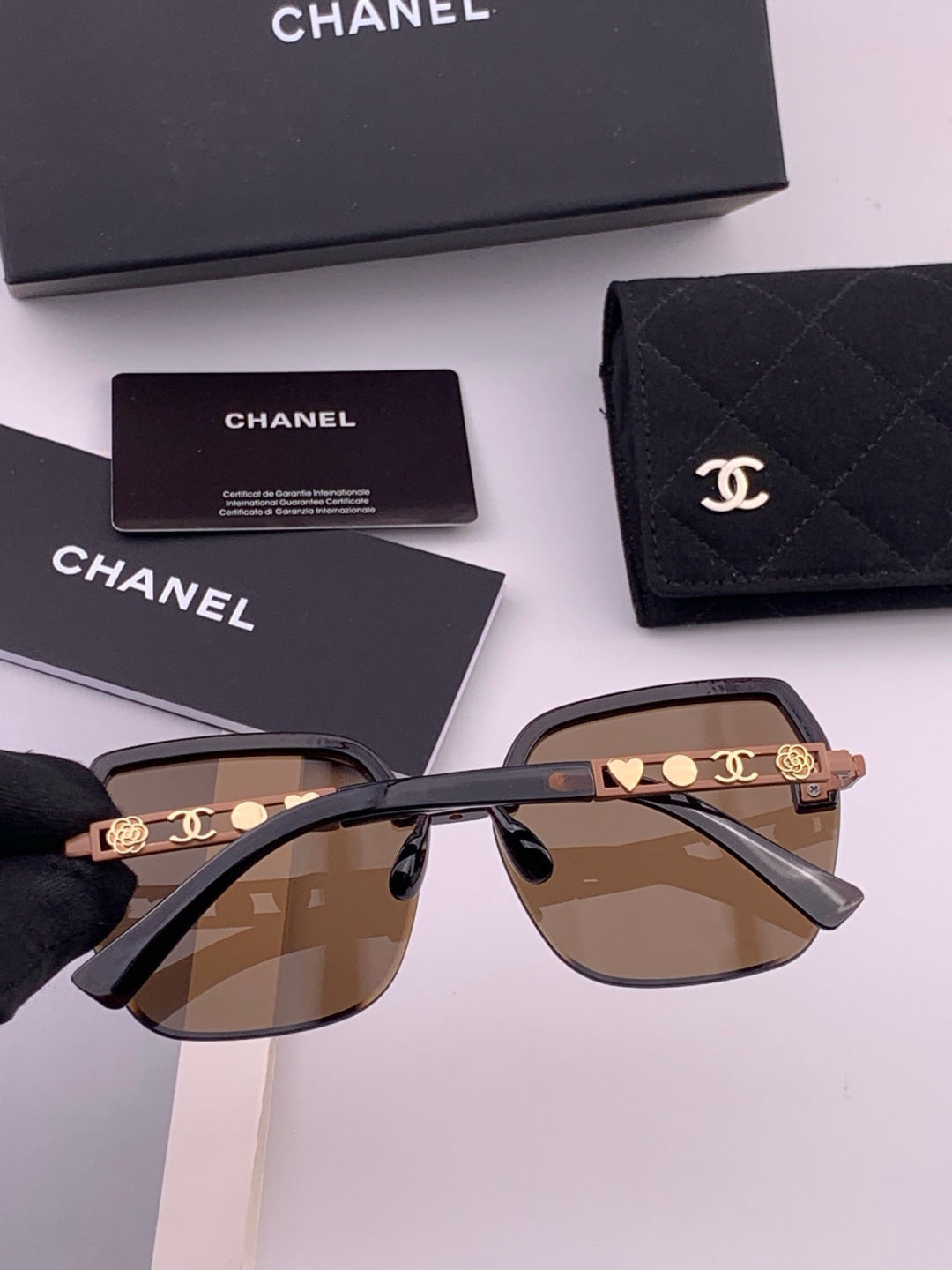 Chanel CH67000 Fashion Black Lens Sunglasses for Men & Women - 431618 - detail image 4