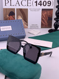 Gucci G3518 Polarized Fashion Black Lens Sunglasses for Women - 431448