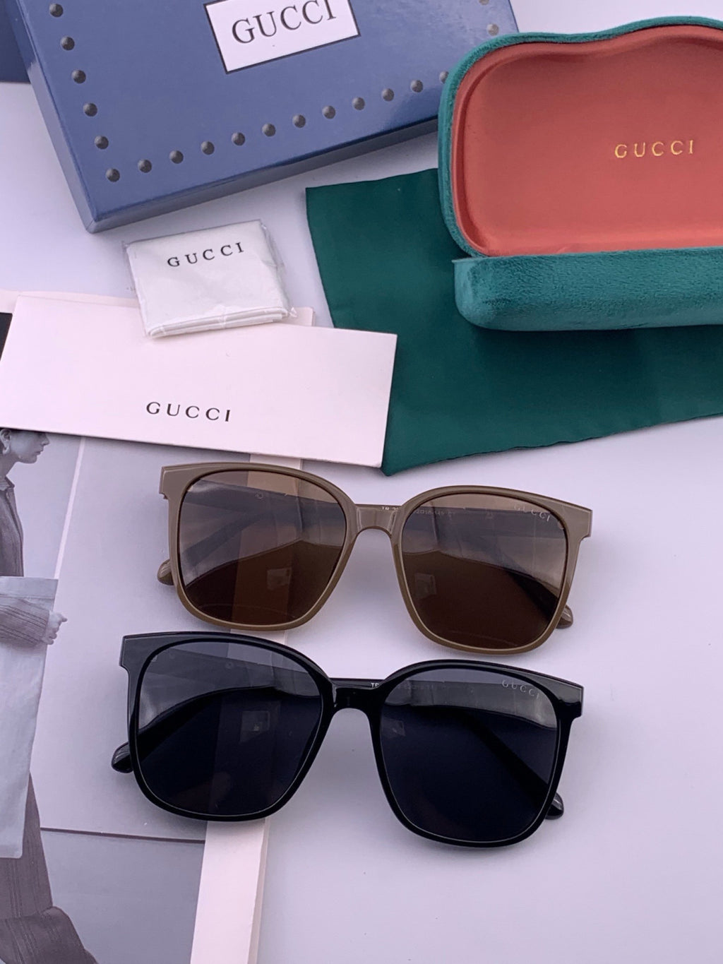 Gucci G92039 Polarized Fashion Gold Lens Sunglasses for Women - 431452 - detail image 7