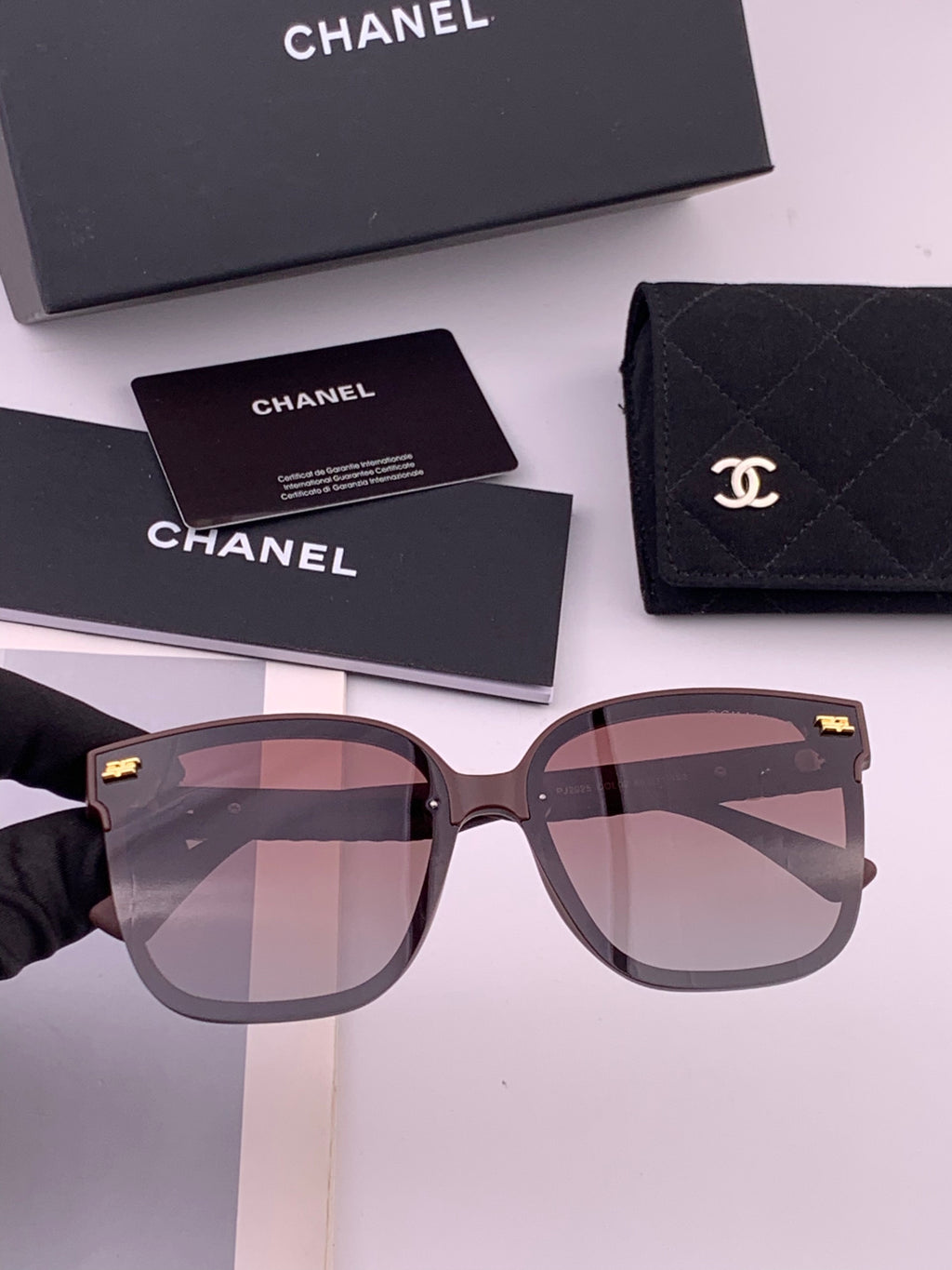 Chanel CH5292 Polarized Round Black Lens Sunglasses for Men & Women - 431609
