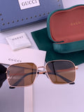 Gucci G3980 Polarized Fashion Gold Lens Sunglasses for Men & Women