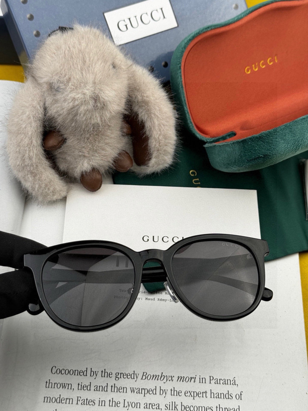 Gucci G6910 Polarized Round Brown Lens Sunglasses for Women