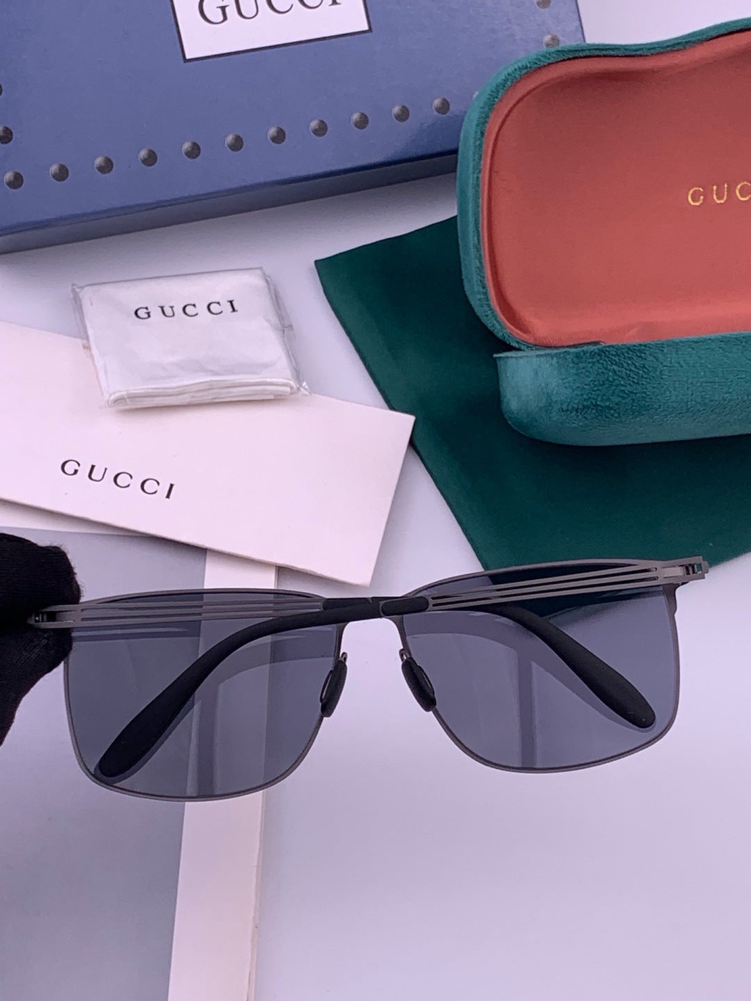 Gucci G7710 Fashion Brown Lens Sunglasses for Men & Women - 431412 - detail image 6