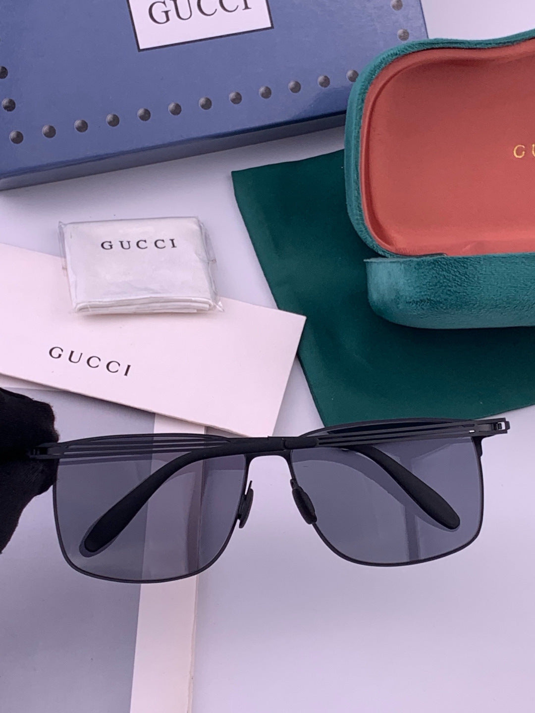 Gucci G7710 Fashion Gold Lens Sunglasses for Men & Women - 431413 - detail image 6