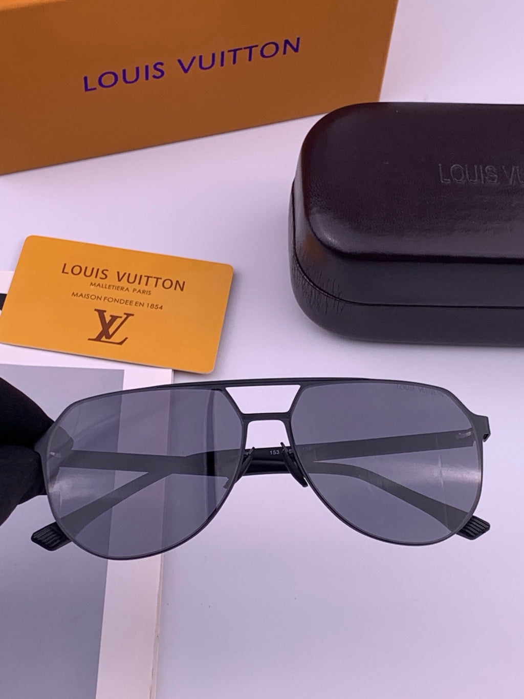 Louis Vuitton L315 Fashion Gold Lens Sunglasses for Men & Women - 431267