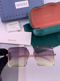 Chanel CH322 Lightweight Rimless Black Lens Sunglasses for Women - 431583