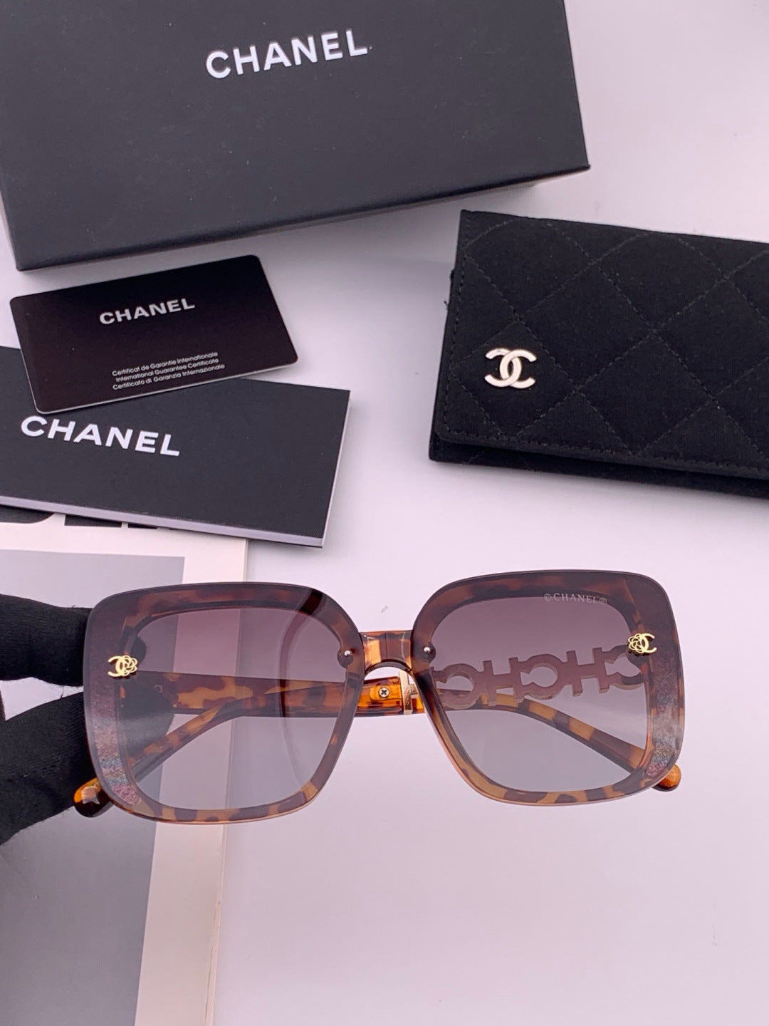 Chanel CH6991 Polarized Round Black Lens Sunglasses for Women - 431584