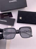Chanel CH6991 Polarized Round Black Lens Sunglasses for Women - 431585
